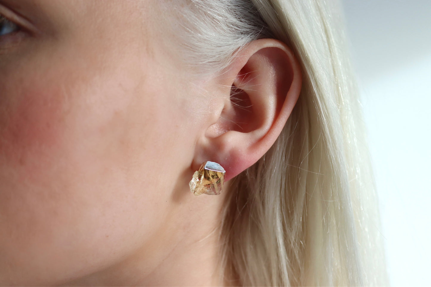 CITRINE earrings