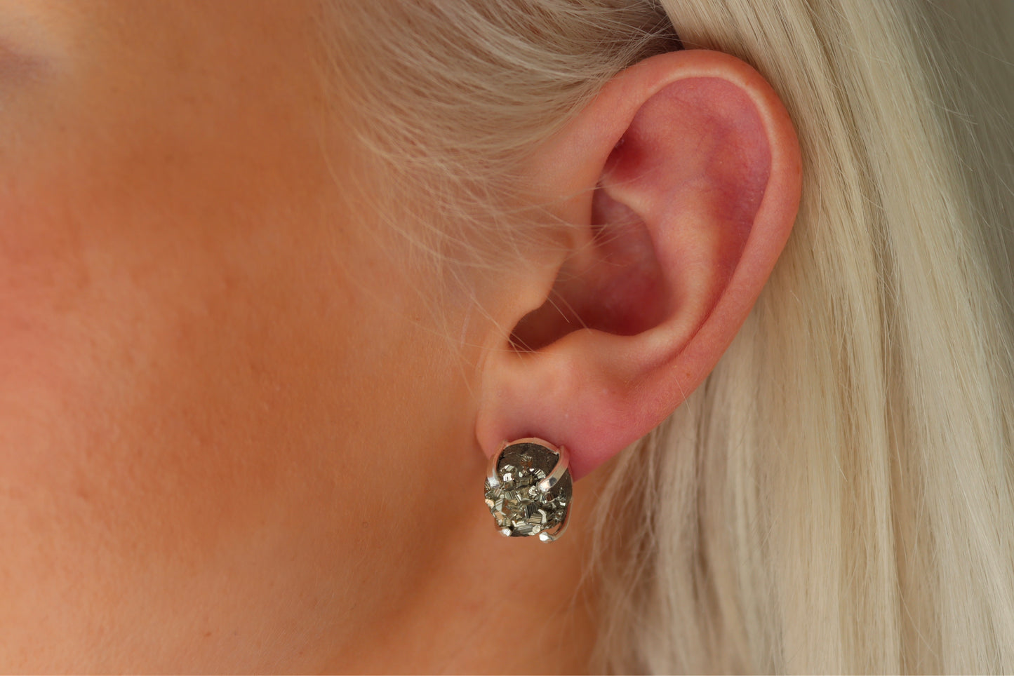 PYRITE earrings