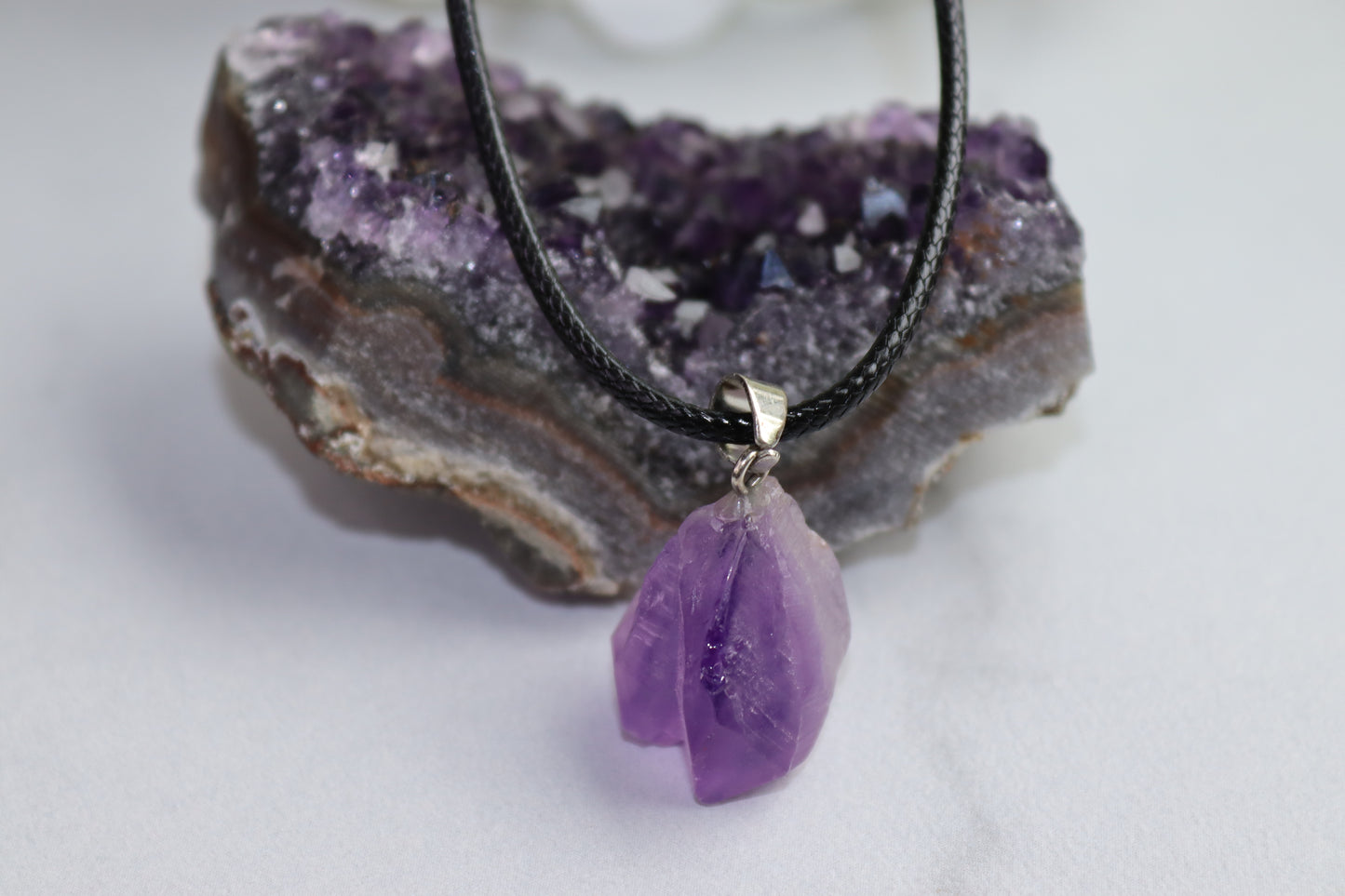 Relaxed Beauty - AMETHYST necklace